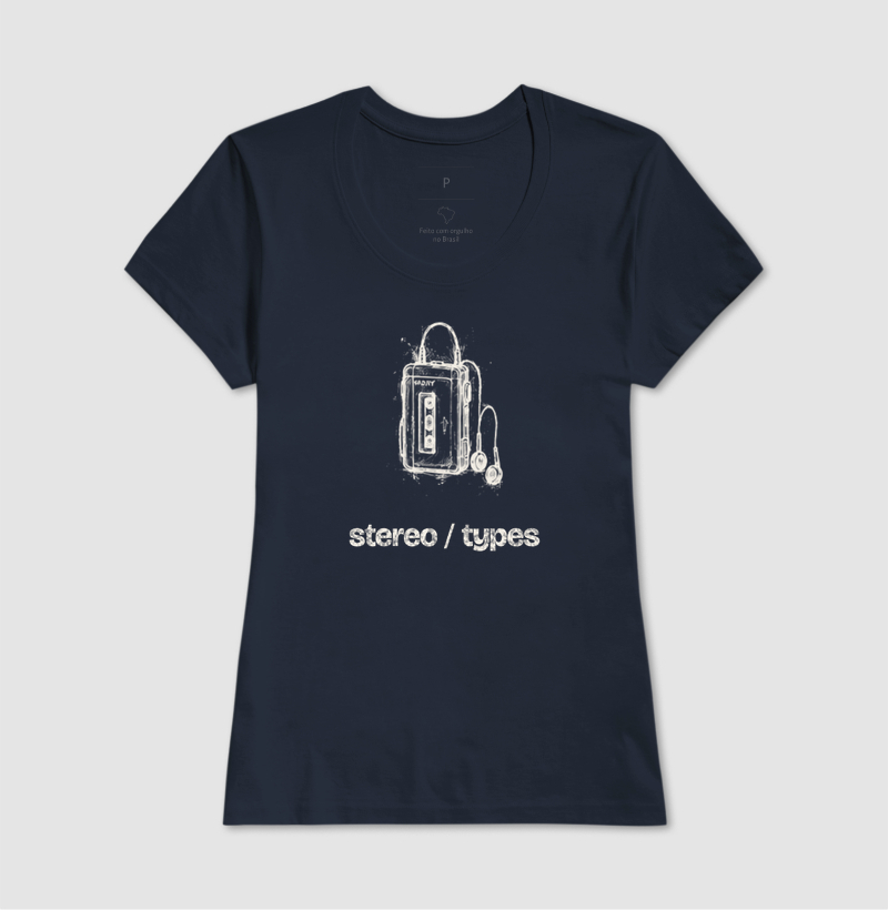 Toca-fitas Portátil · Carvão · Traço Claro · STEREO TYPES - Imagem 5