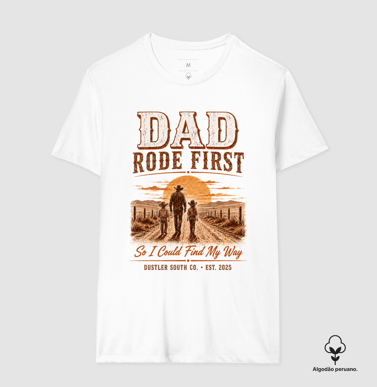 Camiseta Country Masculina Dad Rode First Dustler South Co. - Imagem 2