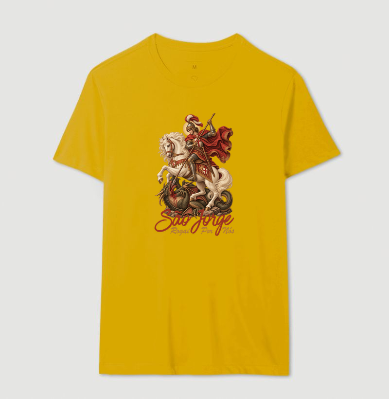 Camiseta São Jorge Rogai Por Nós - Imagem 12
