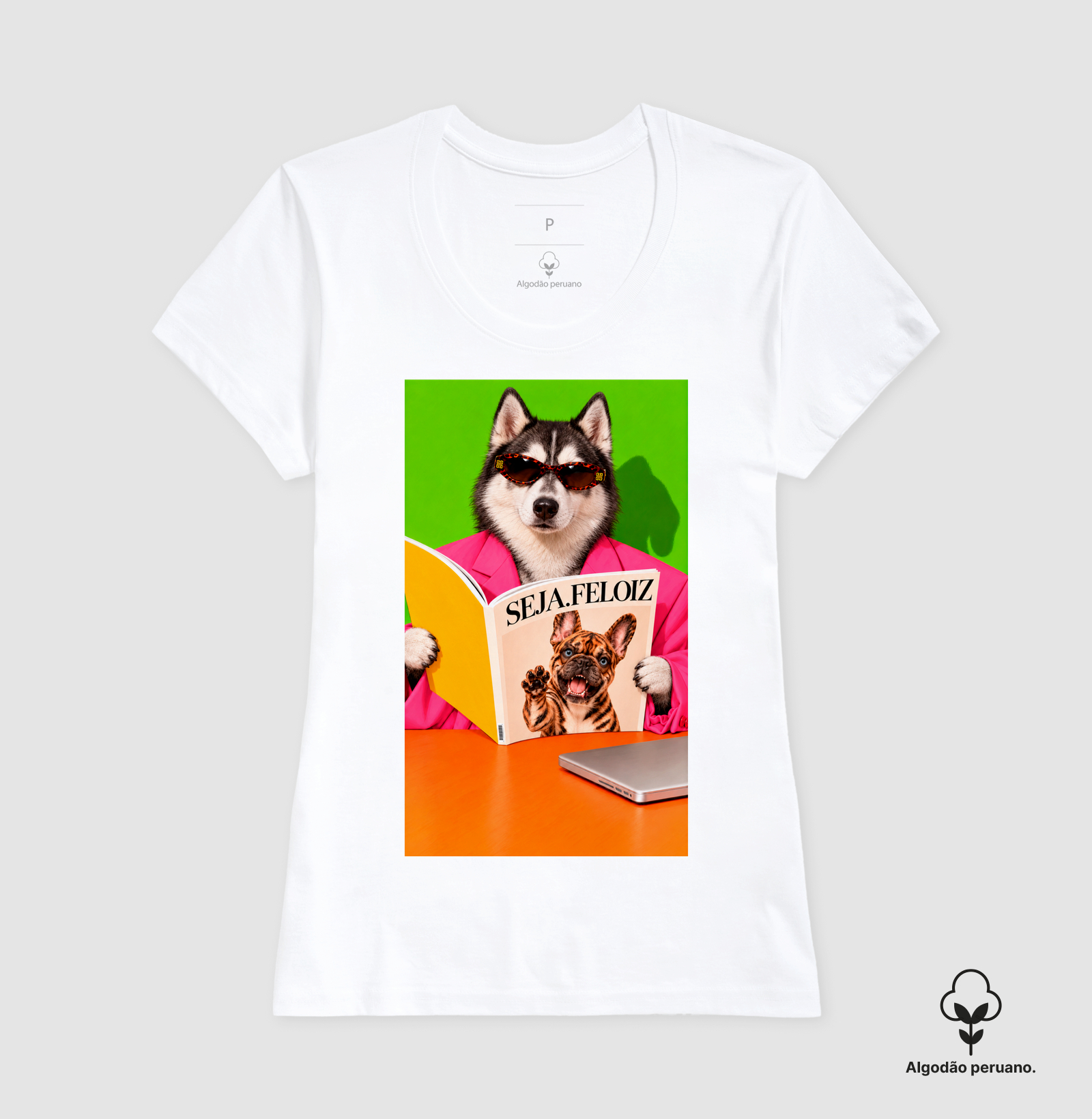 🌟🐺 Estrela de Capa — Husky Edition 🕶️✨ - Imagem 4