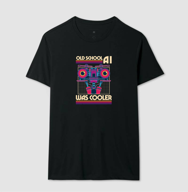 Camiseta Old School AI - Imagem 2