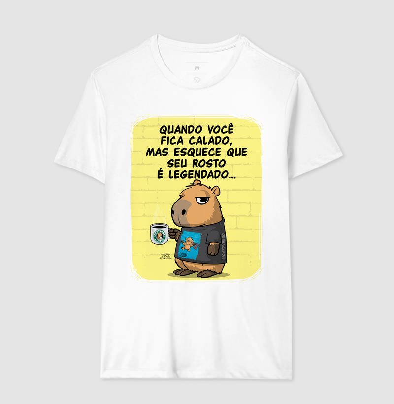Camiseta Capivara Legendado - Imagem 4