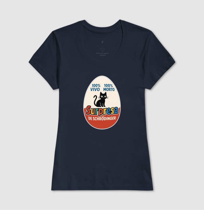 Camiseta Ovo Surpresa de Schrödinger - Imagem 9