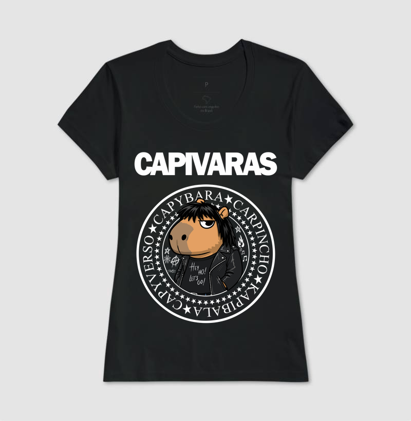Capivara Punk rock - Imagem 3