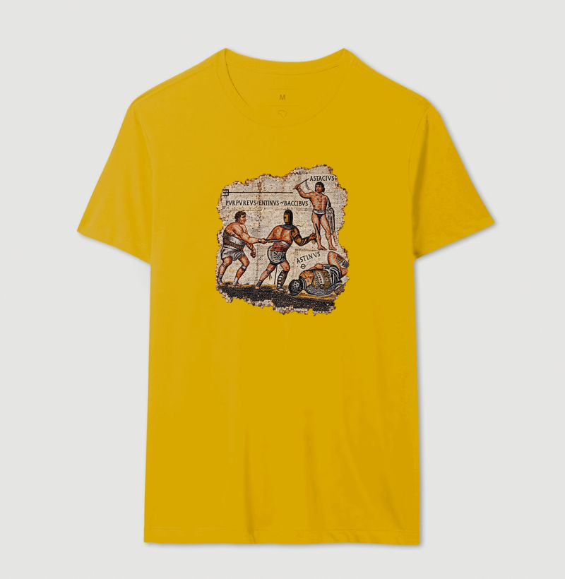 Gladiadores de Roma — Mosaico Borghese - Imagem 15