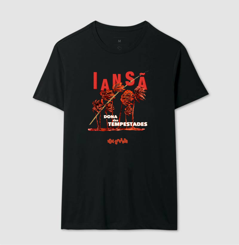 camiseta IANSÃ dona das tempestades masculina - Imagem 5