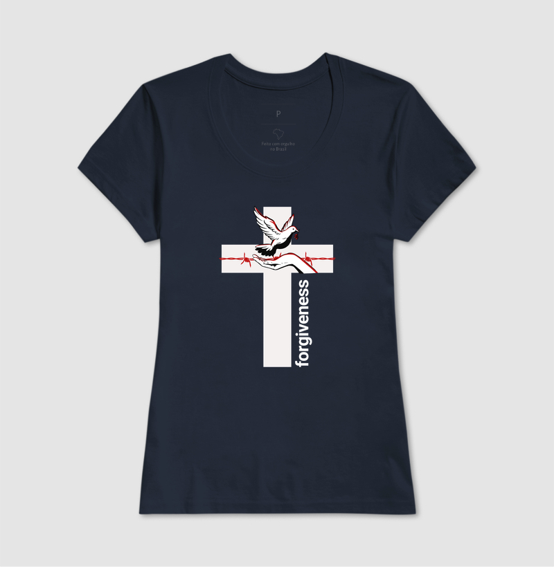 Camiseta Feminina Acinturada Forgiveness - Imagem 3