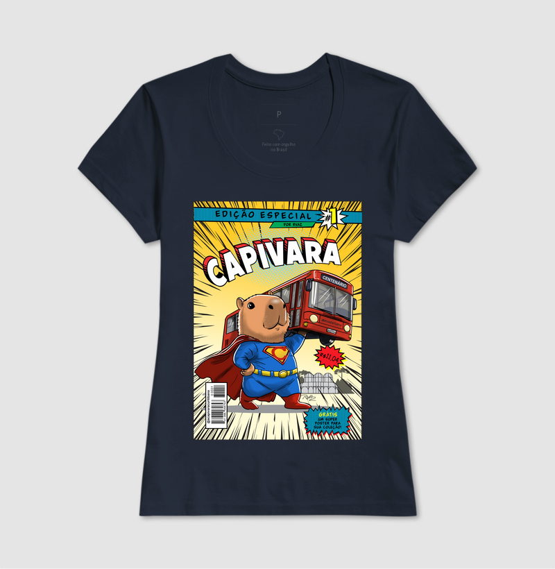 Camiseta Super Capivara - Imagem 7