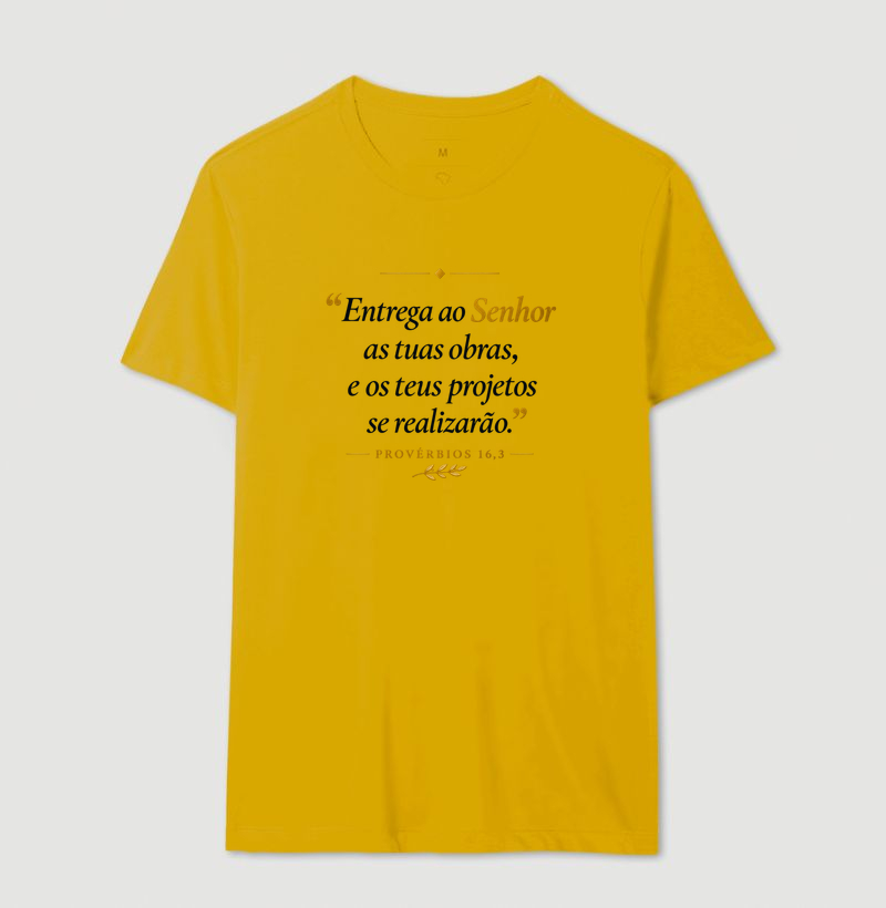 Camiseta Católica Entrega ao Senhor as Tuas Obras - Imagem 12