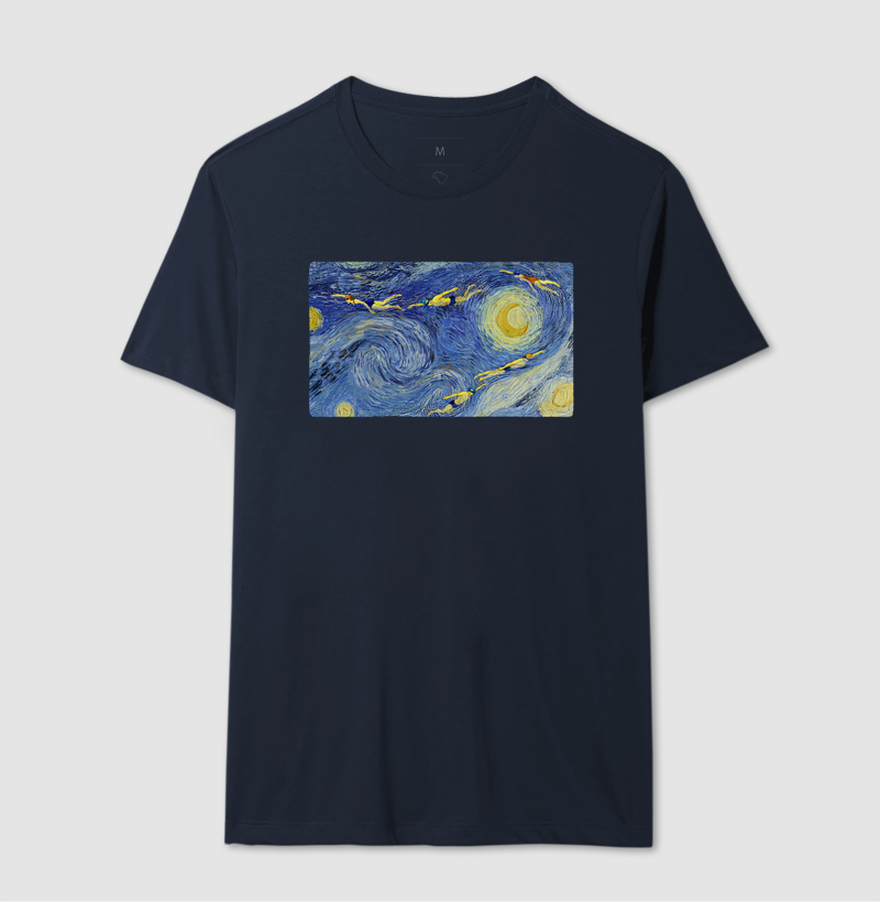 Camiseta Natação - O Mar Agitado - Imagem 6