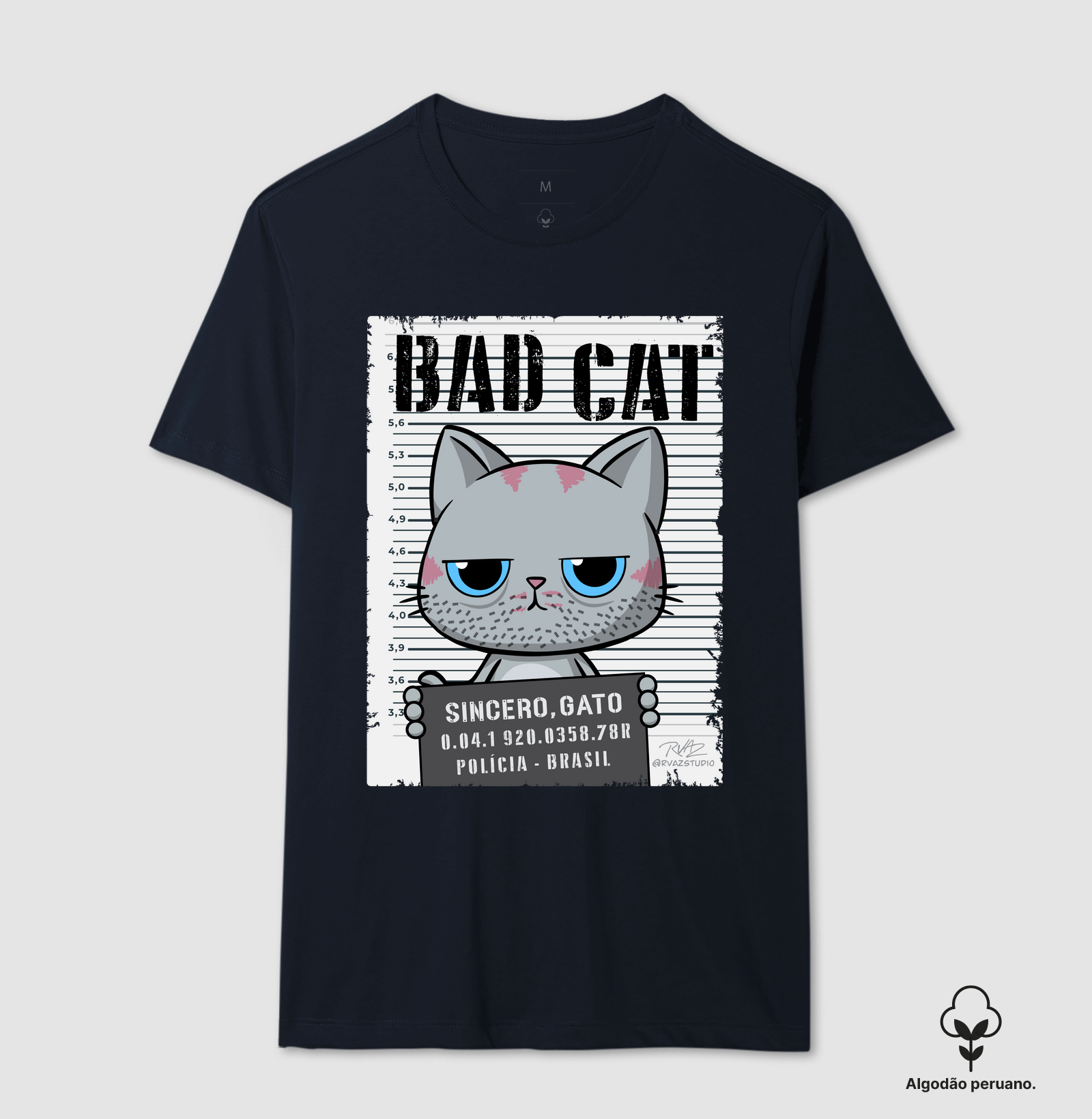 Camiseta Bad Cat - Imagem 6