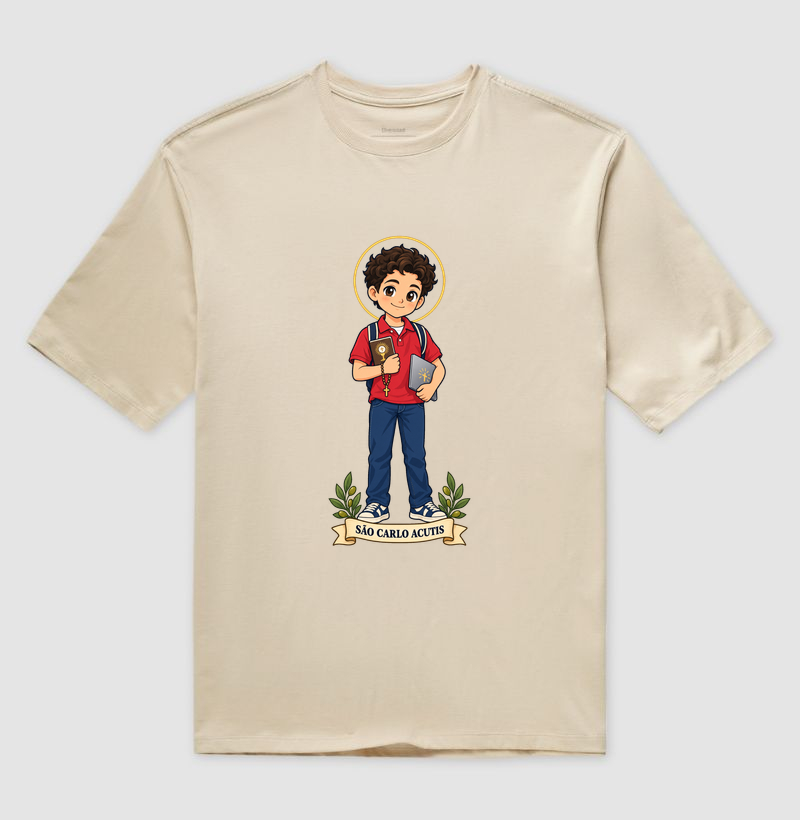 São Carlo Acutis - estilo chibi - Imagem 3