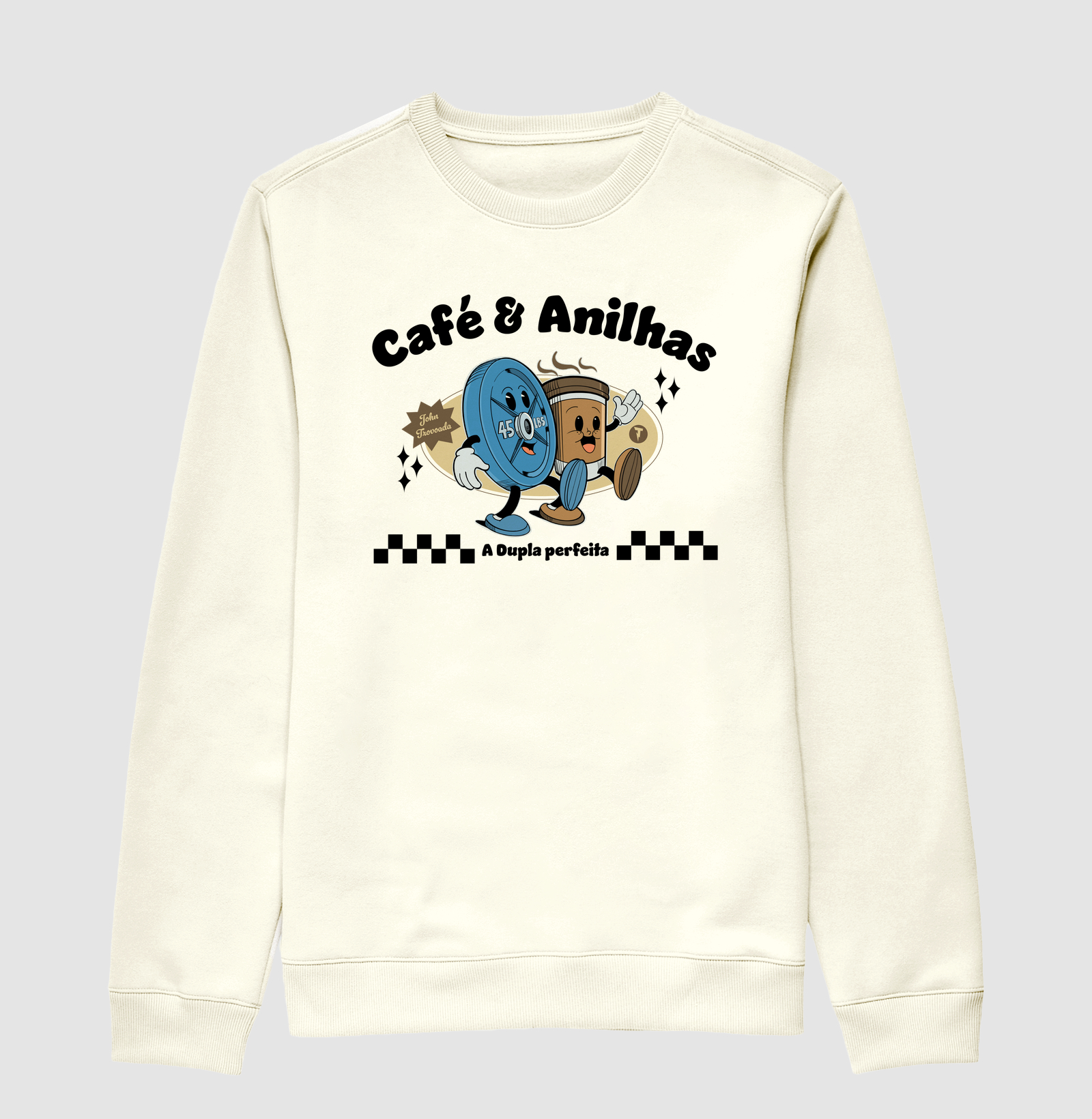 Suéter Café & Anilhas 
