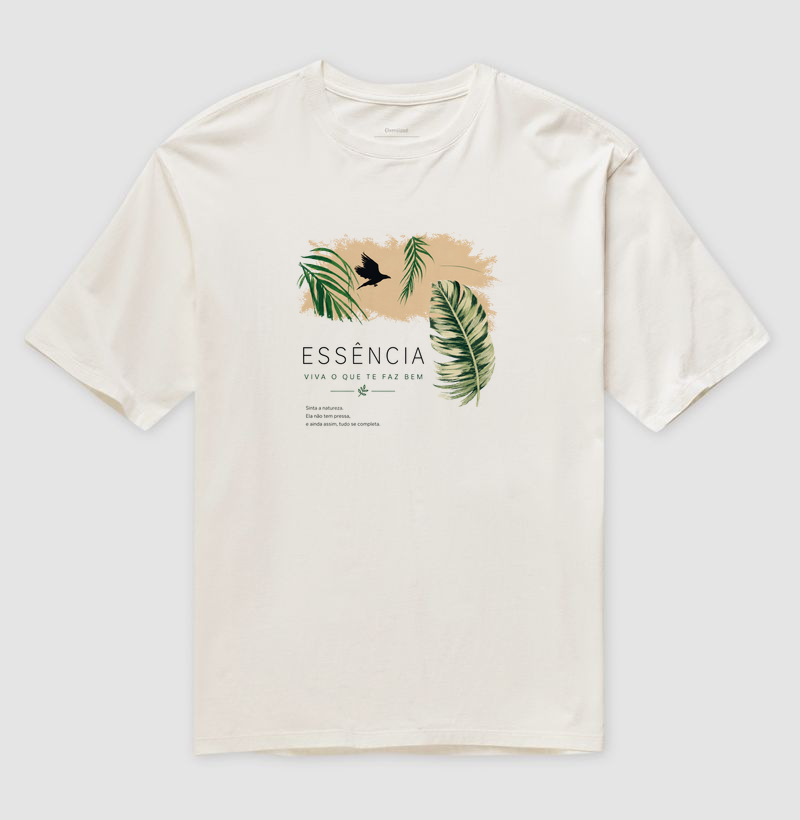 Camiseta Essência - viva o que te faz bem - Imagem 4