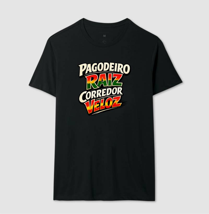 camiseta pagodeiro raiz, corredor veloz - Imagem 2
