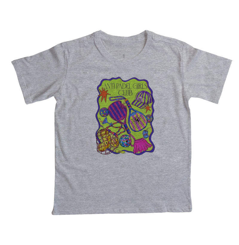 Camiseta Feminina Anti Padel Girls Club Retrô - Imagem 6