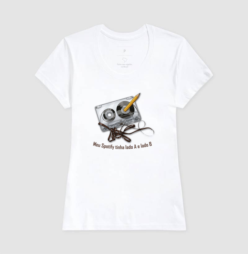 Camiseta Vintage Fita K7 - Imagem 5