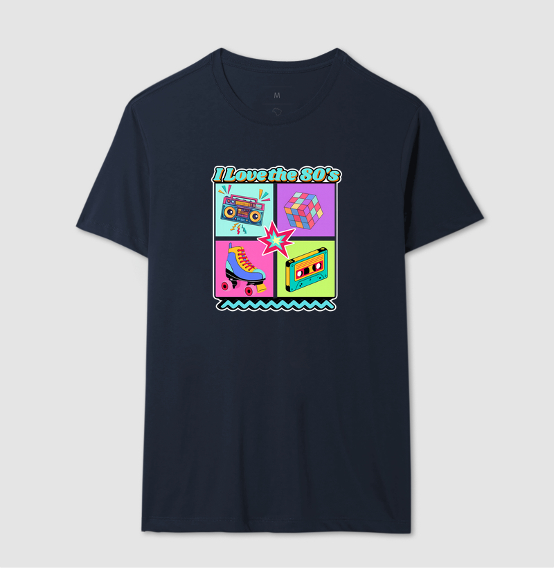 Camiseta retro Cubo Mágico - Imagem 6