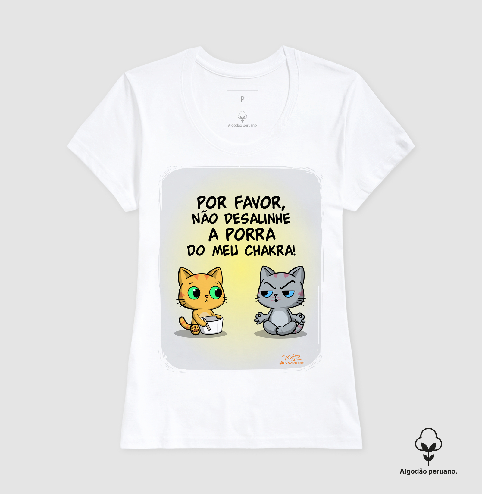Camiseta Gato Sincero Chakra - Imagem 5