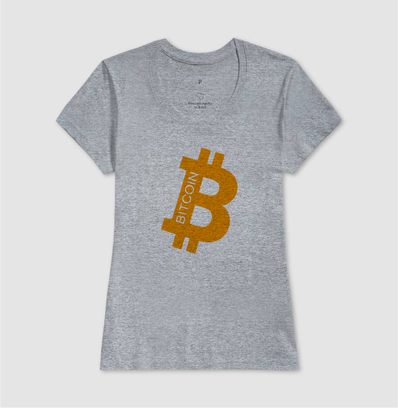 Camiseta Bitcoin Logo Grande - Imagem 11