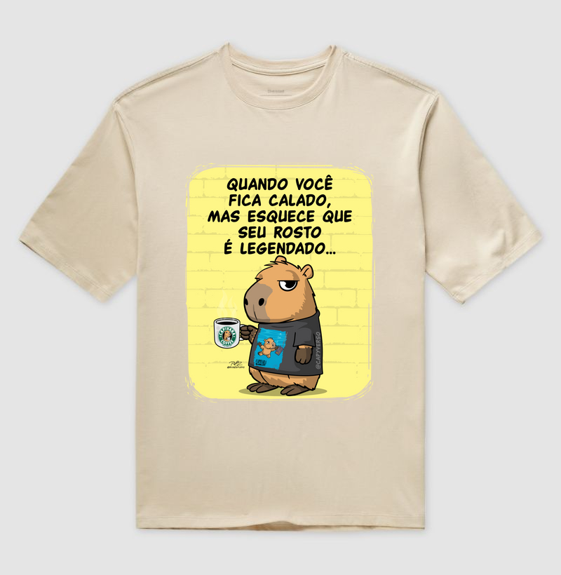 Camiseta Capivara Legendado - Imagem 3