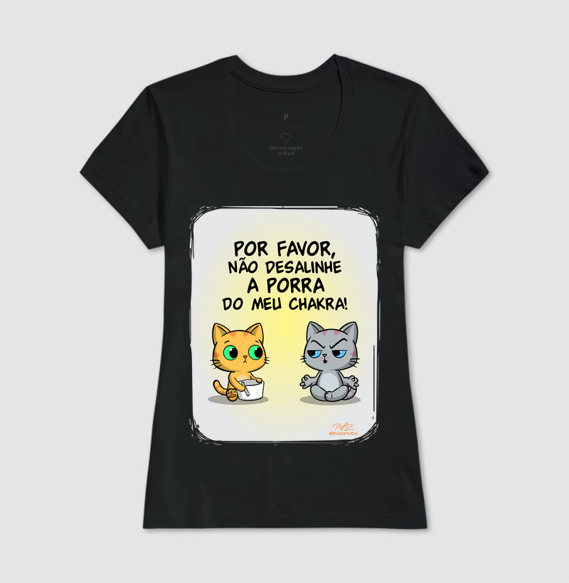Camiseta Gato Sincero Chakra - Imagem 3