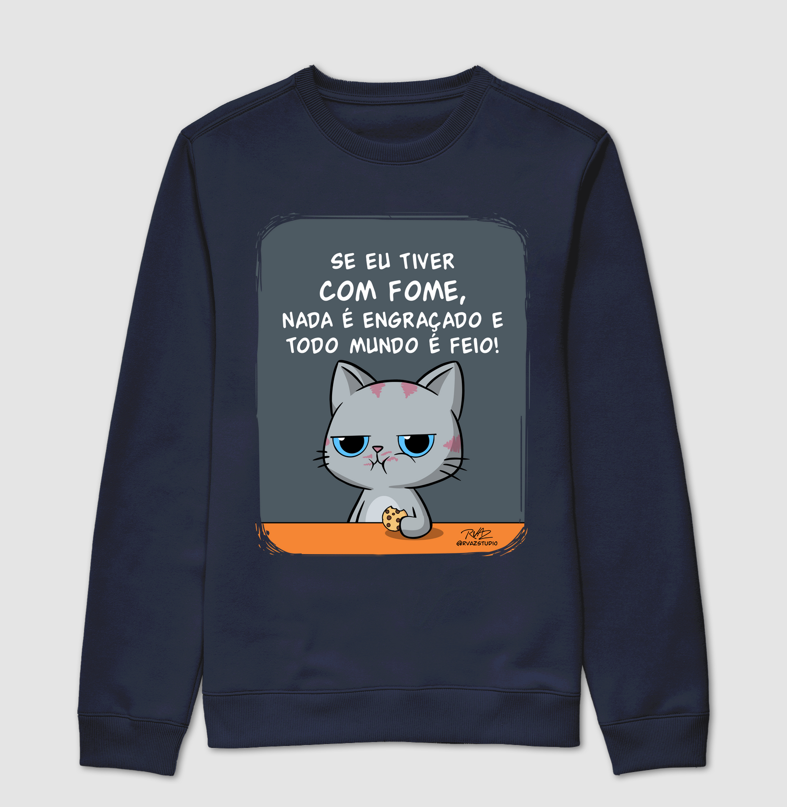 Camiseta Gato Sincero Fome - Imagem 5
