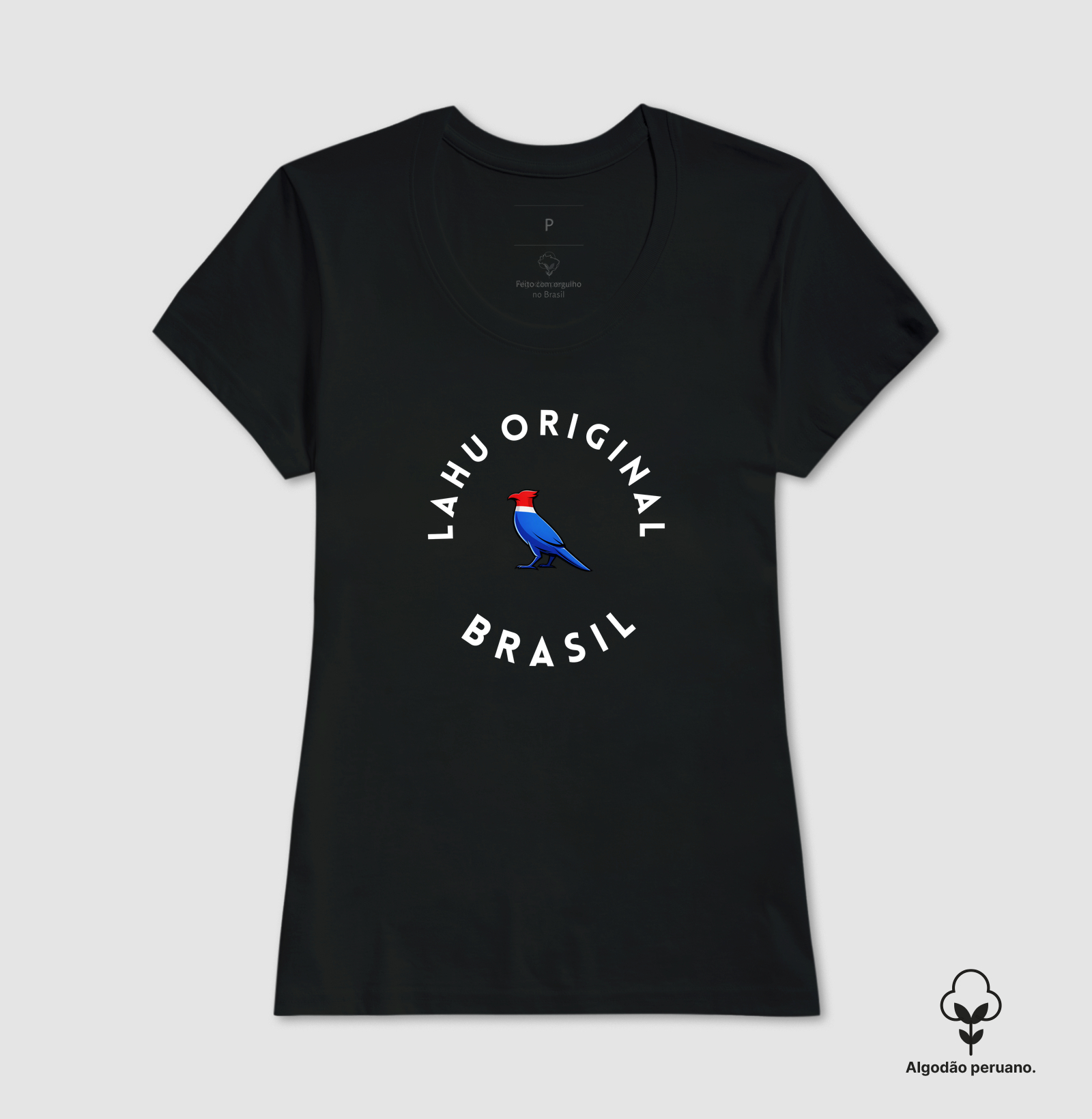 “Vista o poder da originalidade. A Lahu Original Brasil traz um design minimalista que fala alto — moderno, autêntico e 100% brasileiro. Para quem vive com estilo e atitude.” - Imagem 4