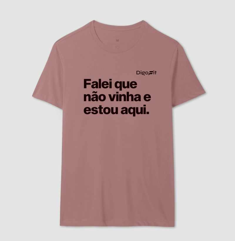 CAMISETA ACADEMIA FALEI QUE NÃO VINHA E ESTOU AQUI - Imagem 16