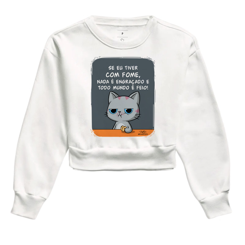 Camiseta Gato Sincero Fome - Imagem 3