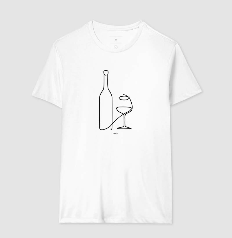 Camiseta Vinho - Garrafa & Taça - Imagem 5