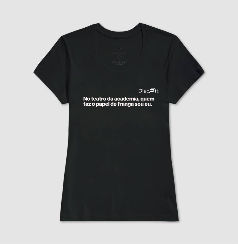 CAMISETA ACADEMIA PAPEL DE FRANGA - Imagem 3