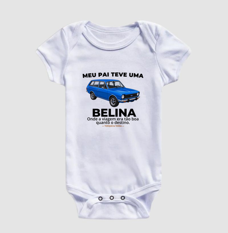 Meu pai teve uma - BELINA - azul - Imagem 3