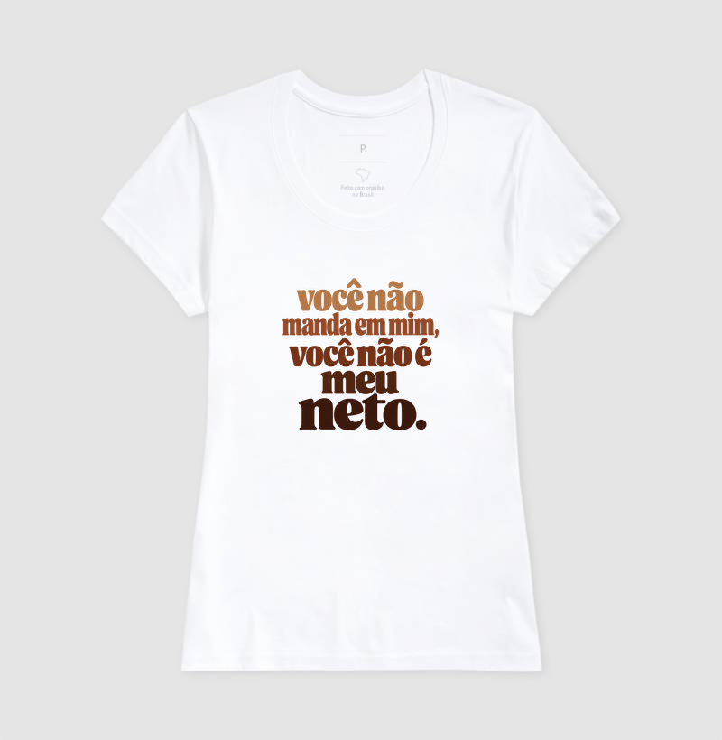 Camiseta Só Meu Neto Manda - Imagem 3