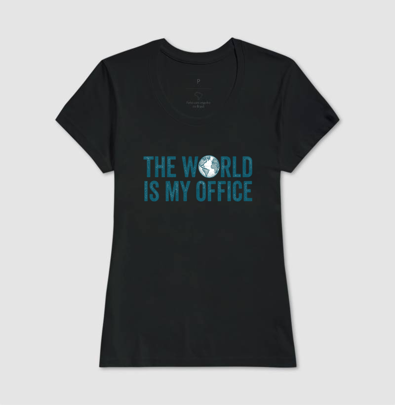 The World is my Office - letra colorida - Imagem 5
