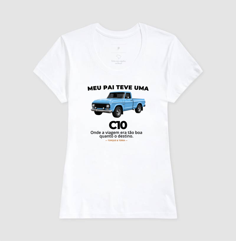 Meu pai teve uma - C10 - azul - Imagem 5