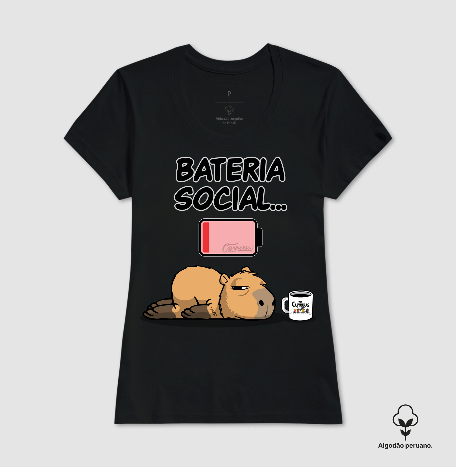 Camiseta Capivara Social - Imagem 3