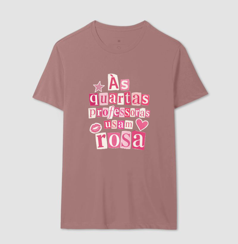 Às quartas professoras usam rosa