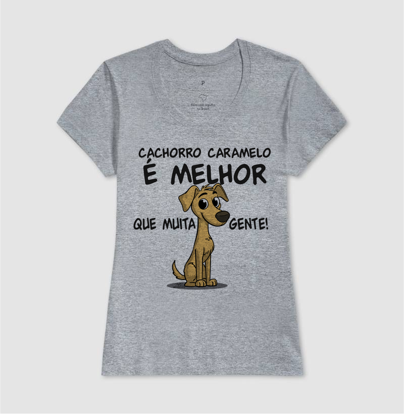 Camiseta Cachorro Caramelo - Imagem 9