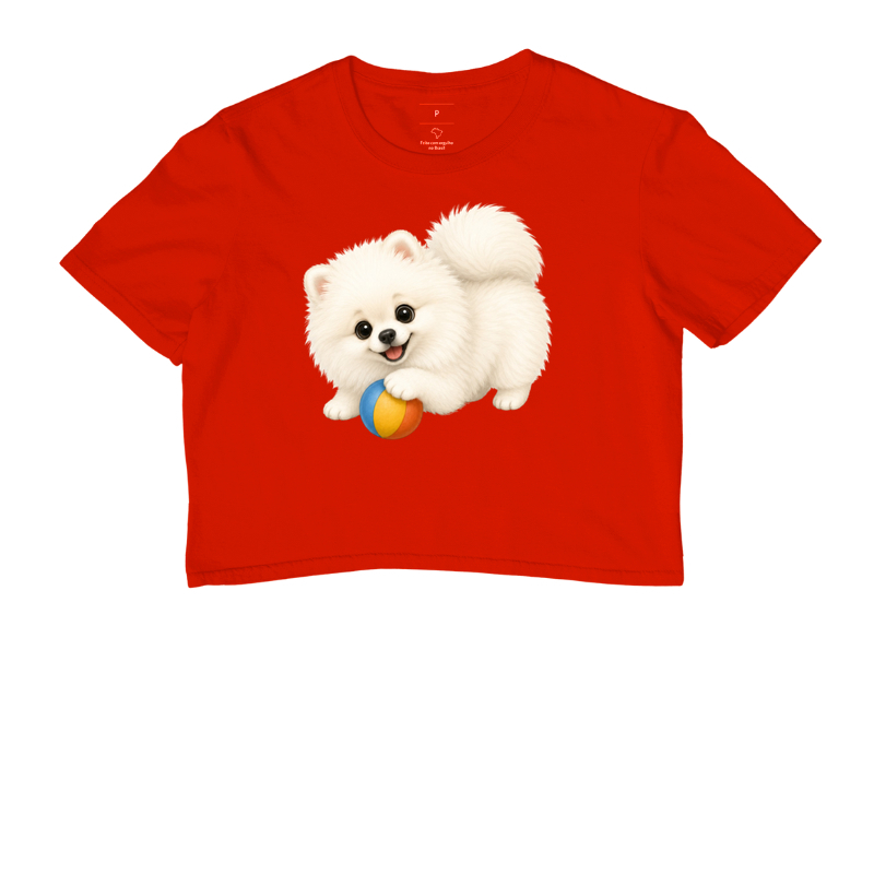 Pomerânia (Spitz Alemão) Branco - Desenho Animado - Imagem 7