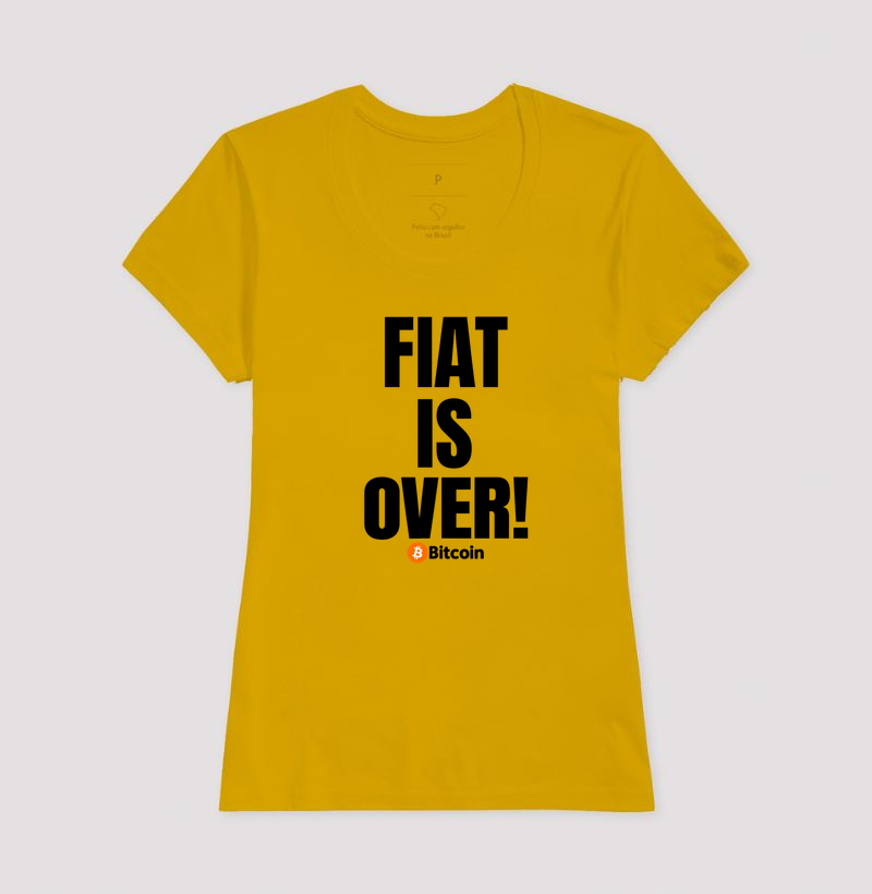 Camiseta Bitcoin Fiat Is Over - Imagem 16