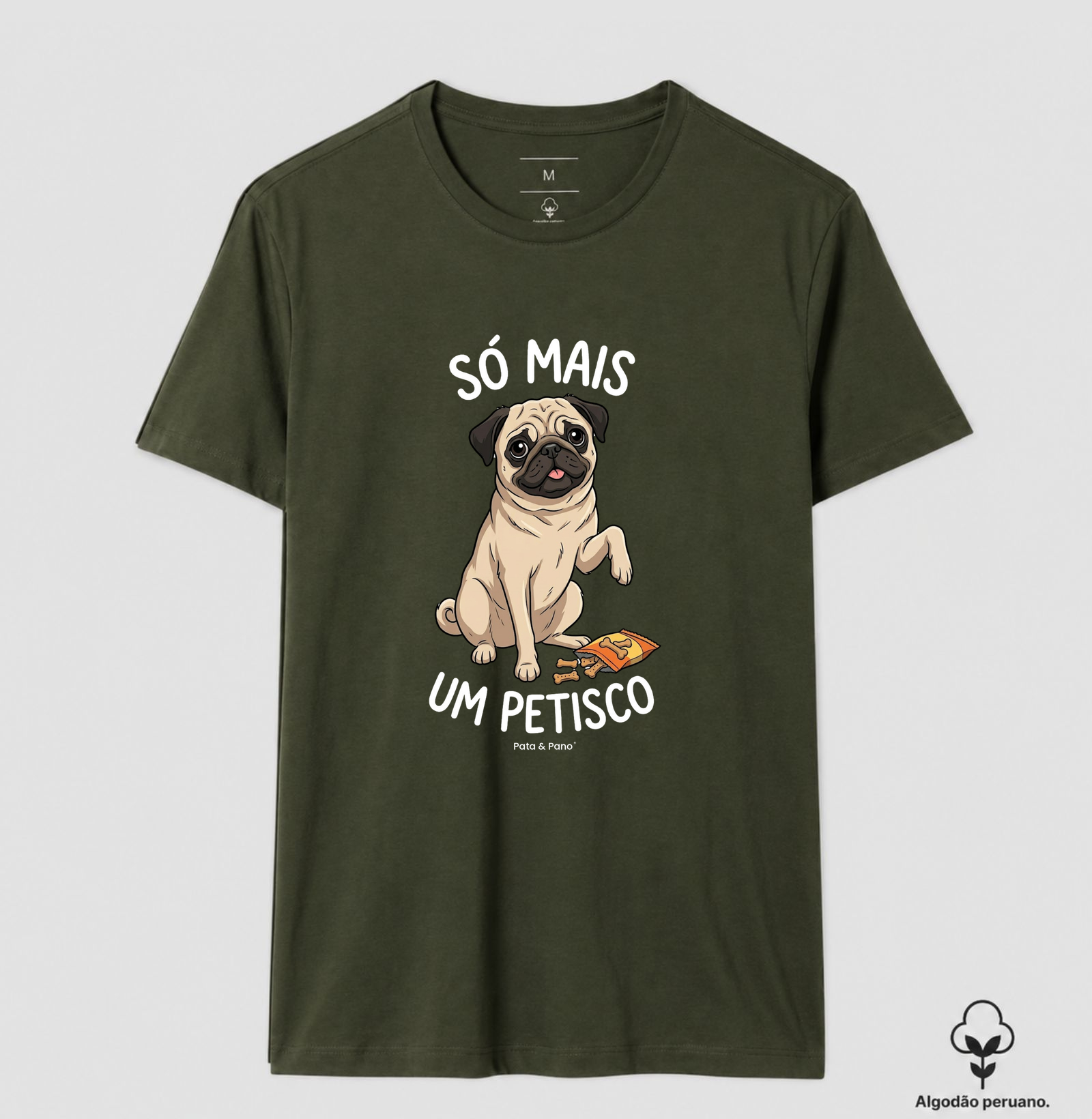 CAMISETA PUG PETISCO - Imagem 9