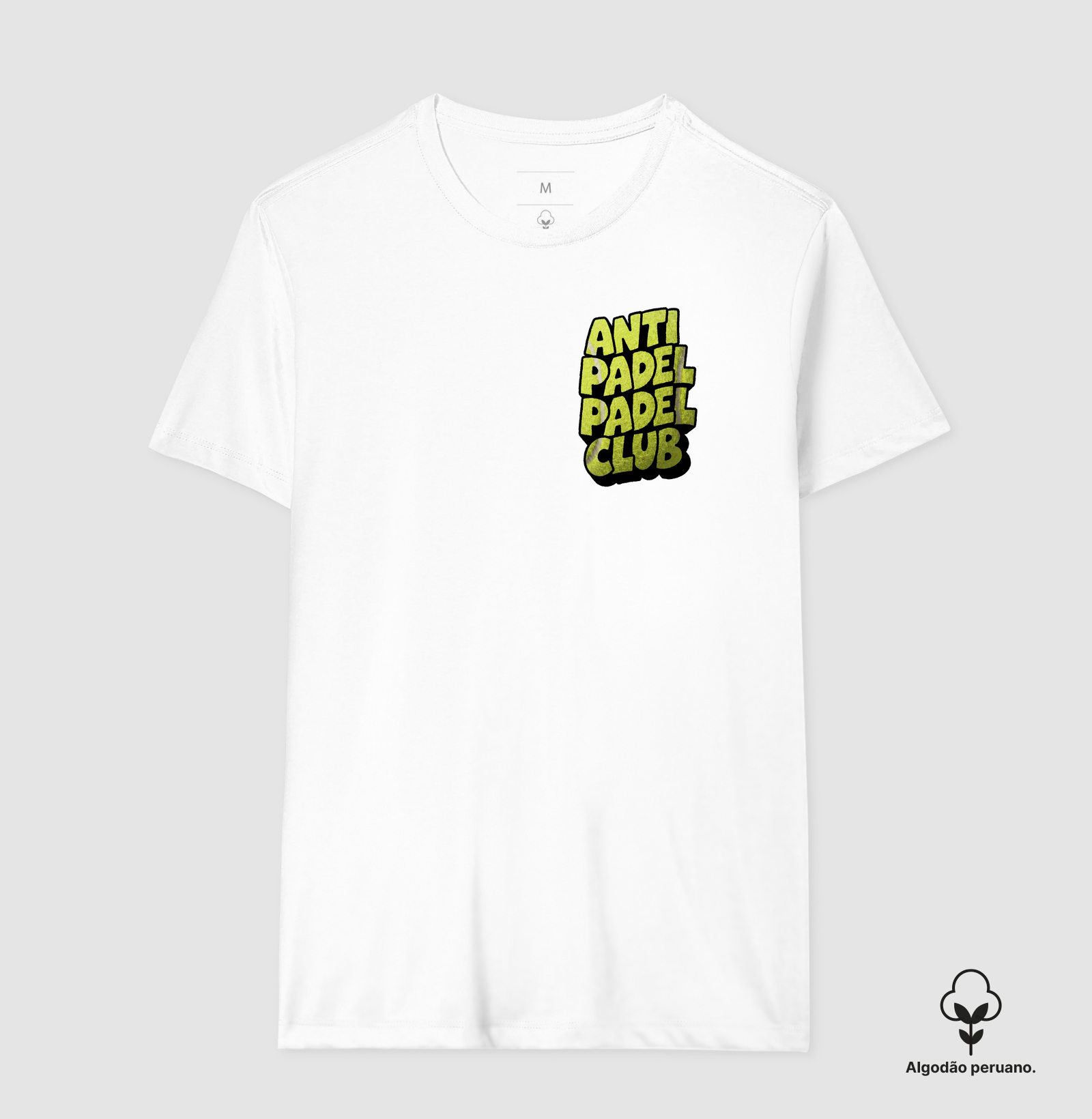 Camiseta Anti Padel Padel Club Textura Bolinha - Imagem 5