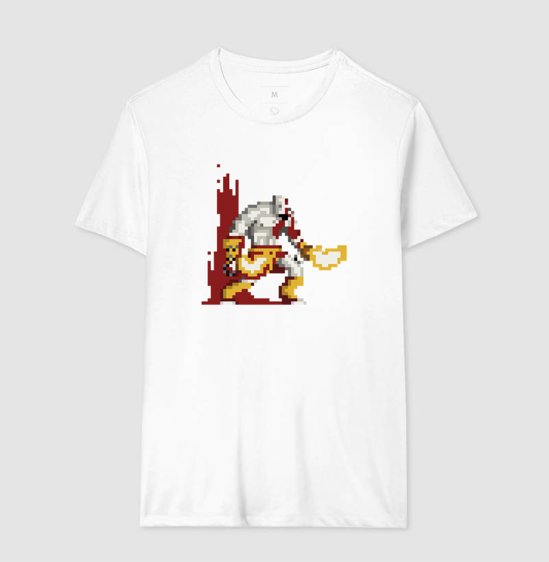 Camiseta Deus Grego Pixelado - Imagem 4