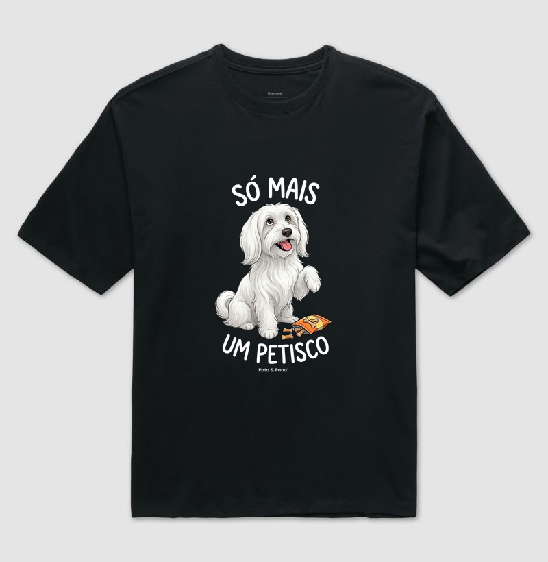 CAMISETA OVERSIZED MALTÊS PETISCO - Imagem 2
