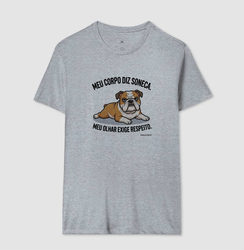 CAMISETA BULLDOGUE INGLÊS OLHAR - Imagem 8