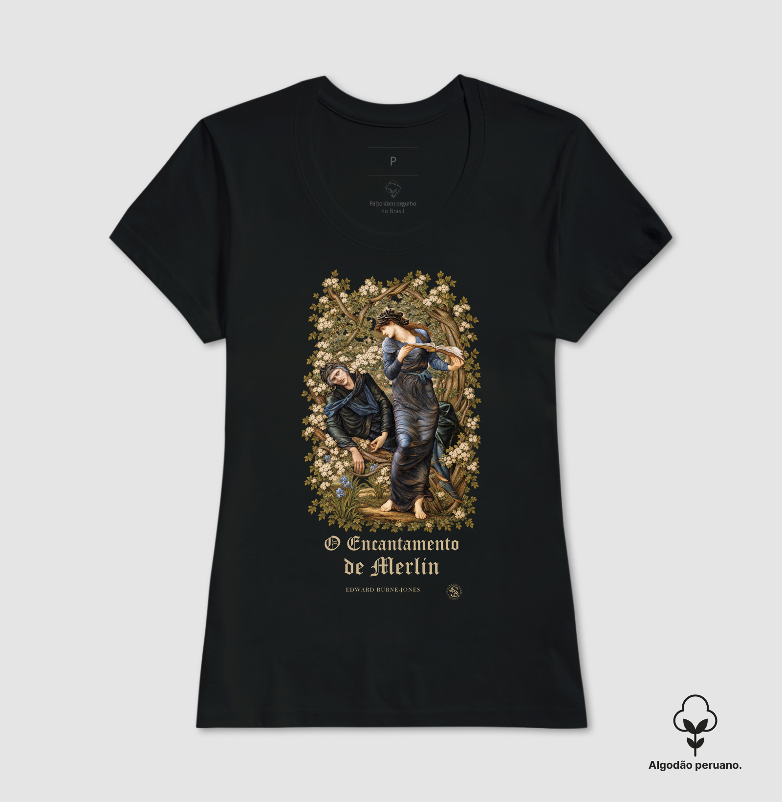 O Encantamento de Merlin — Edward Burne-Jones - Imagem 2
