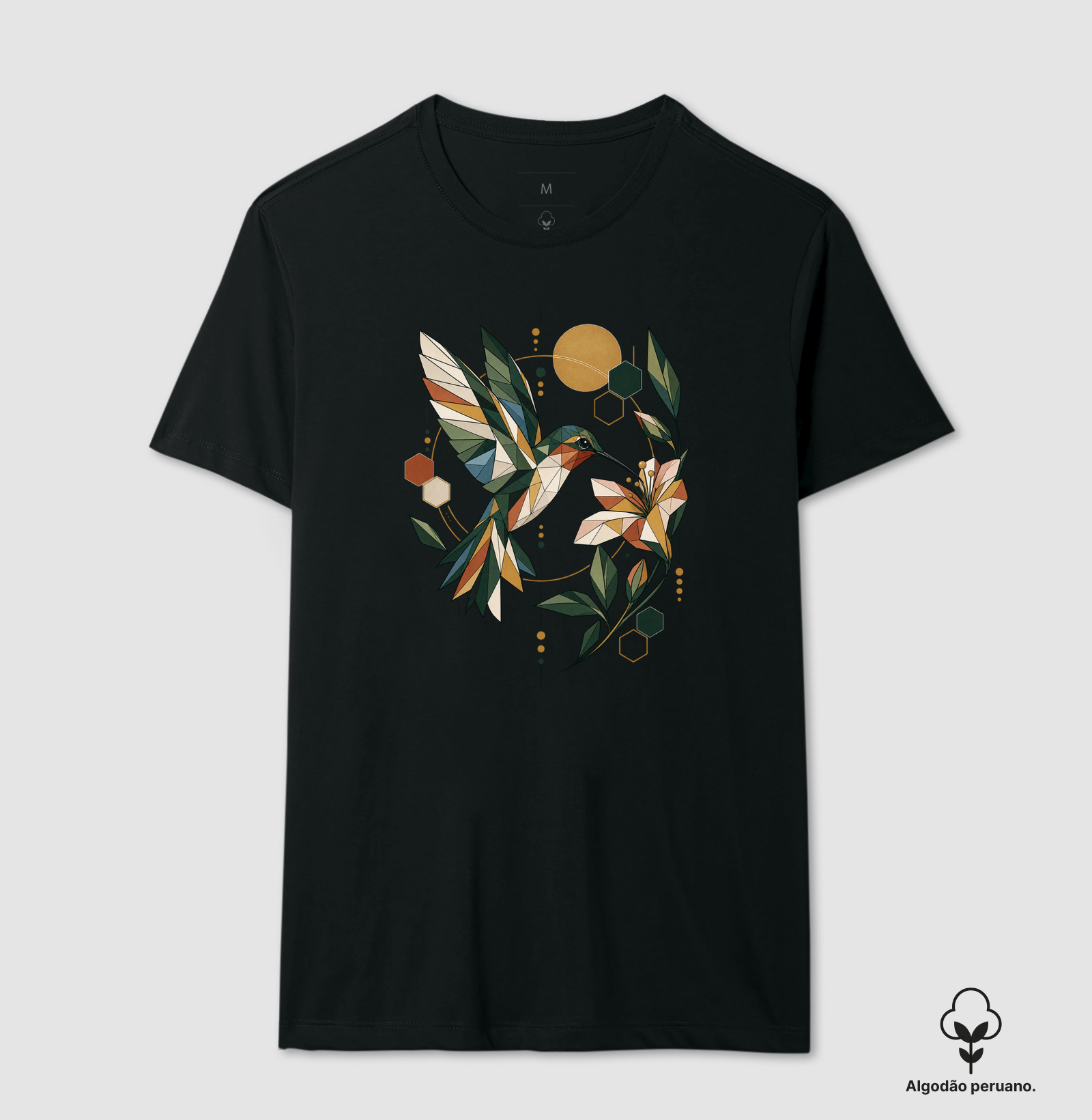 Camiseta Algodão Peruano - Beija-Flor - Imagem 8