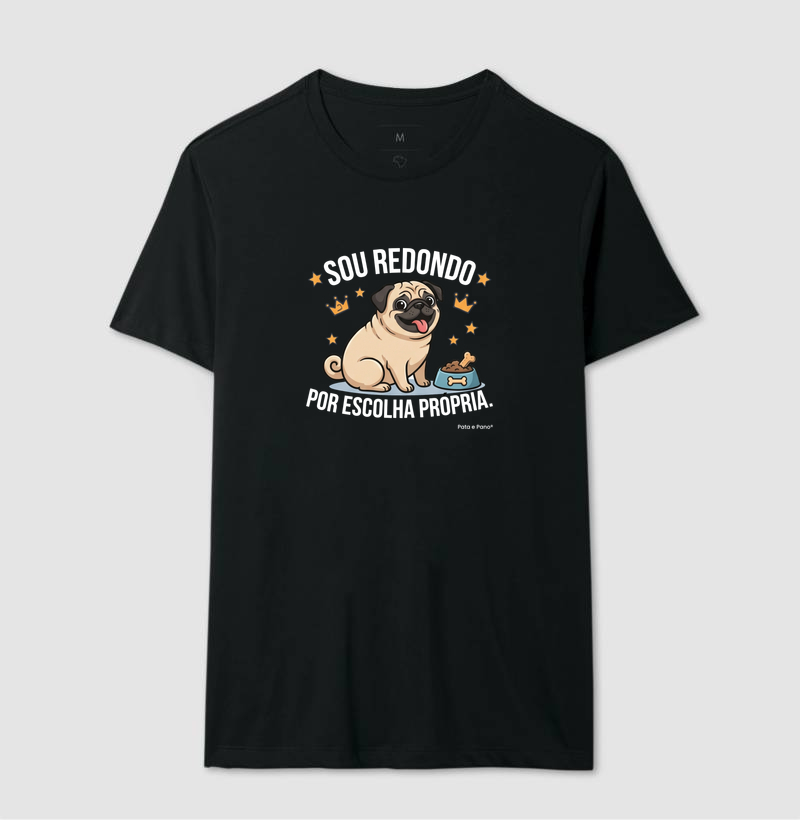 CAMISETA PUG REDONDO - Imagem 2