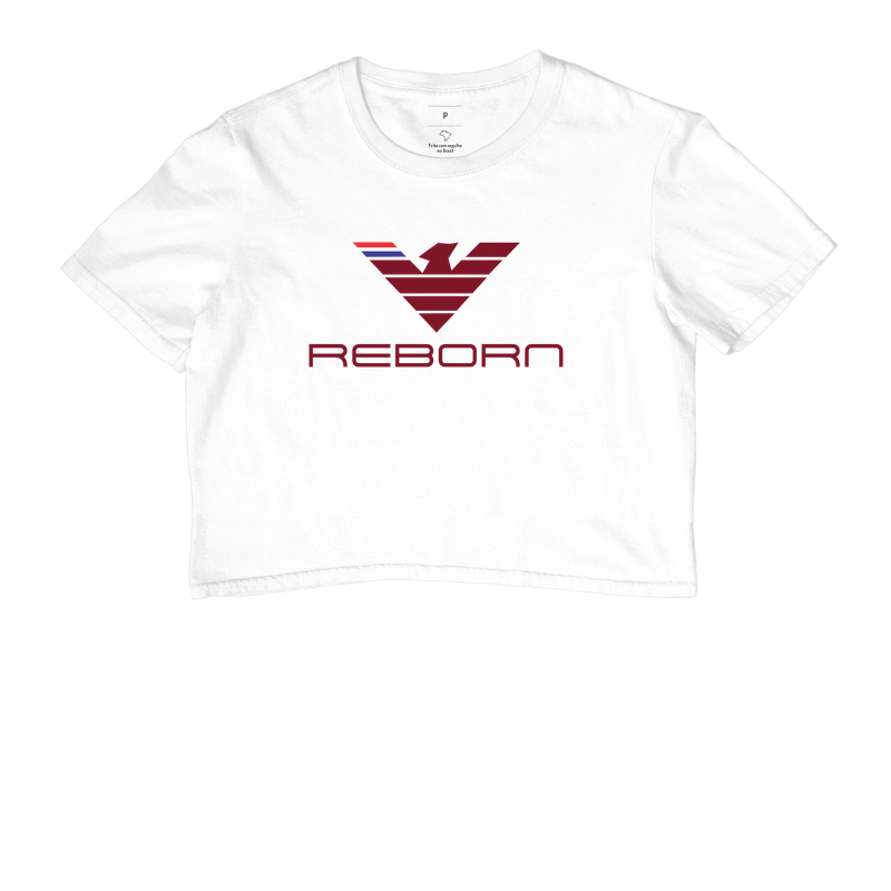 REBORN — RENASCER. MAIS FORTE. MAIS ALTO. Uma obra de arte no peito. Acima, a fênix — imponente, elegante, em tons que brilham com nobreza sobre o branco puro. Suas linhas são precisas, definidas, perfeitas: não é só um símbolo, é a promessa de quem nunca se deita. - Imagem 3